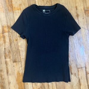 Black Short Sleeve T-Shirt size m